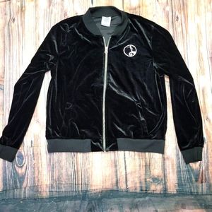 The Nightmare Before Christmas Velour zip jacket Size S